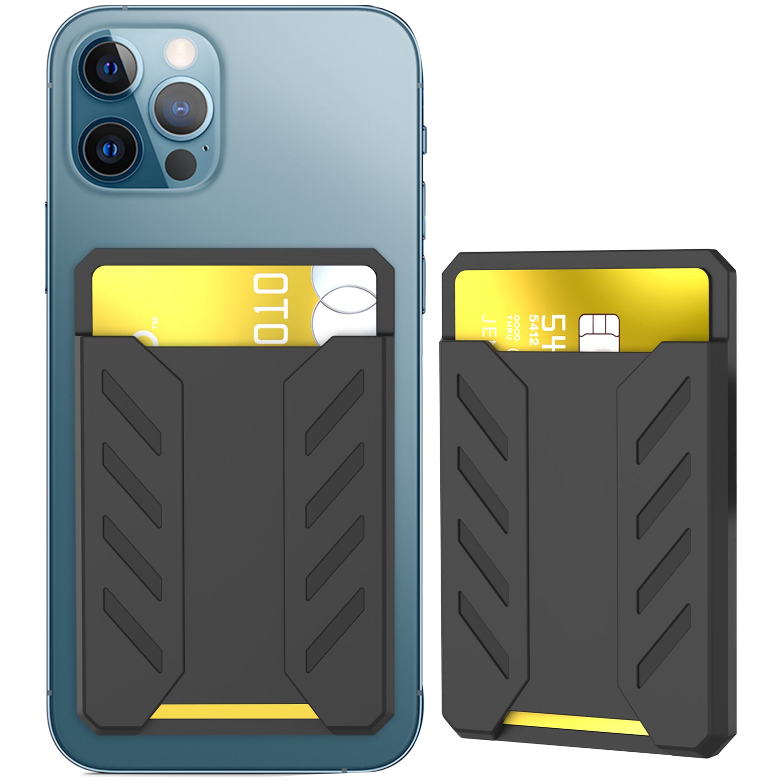 AHASTYLE PT133-A Magnetic Phone Card Holder Mobile Phone Credit Card Sleeve Wallet Pocket AHASTYLE PT133-A Magnetic Phone Card Holder Mobile Phone Credit Card Sleeve Wallet Pocket